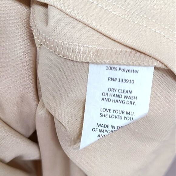 Show Me Your Mumu Women's Maxi Princess Ariel Skirt Size Small Color Soft Beige - Picture 9 of 9